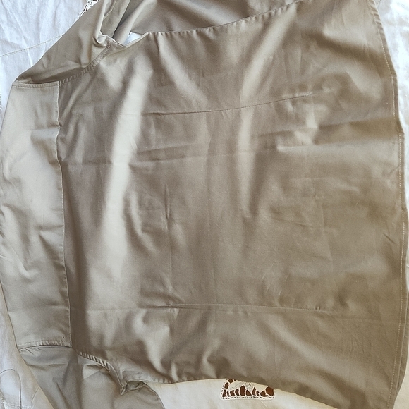 Hartwell Khaki Long Sleeve Casual Button Down Sz. M Shirt - Picture 8 of 10